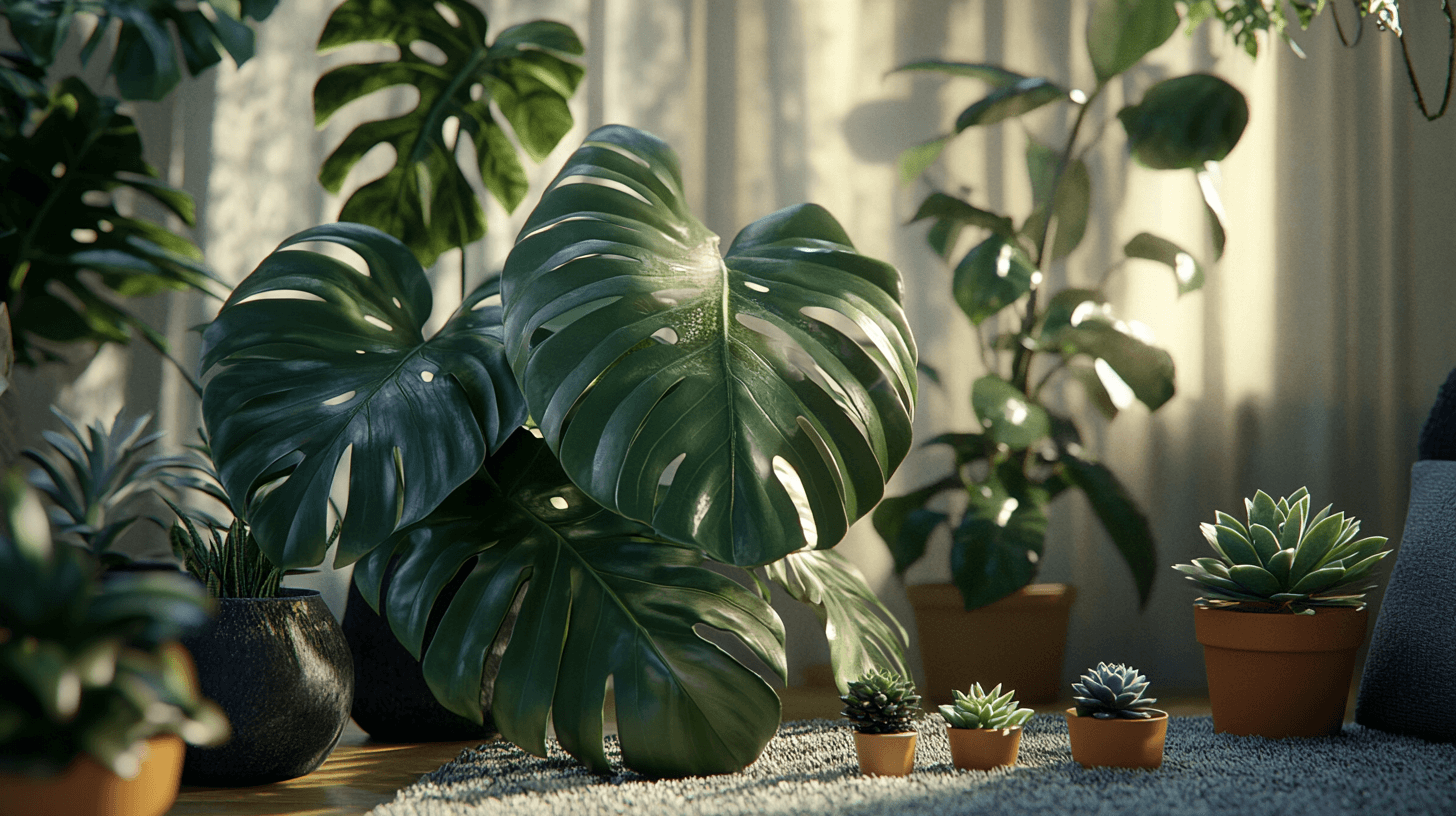 Planten als levende groene accenten