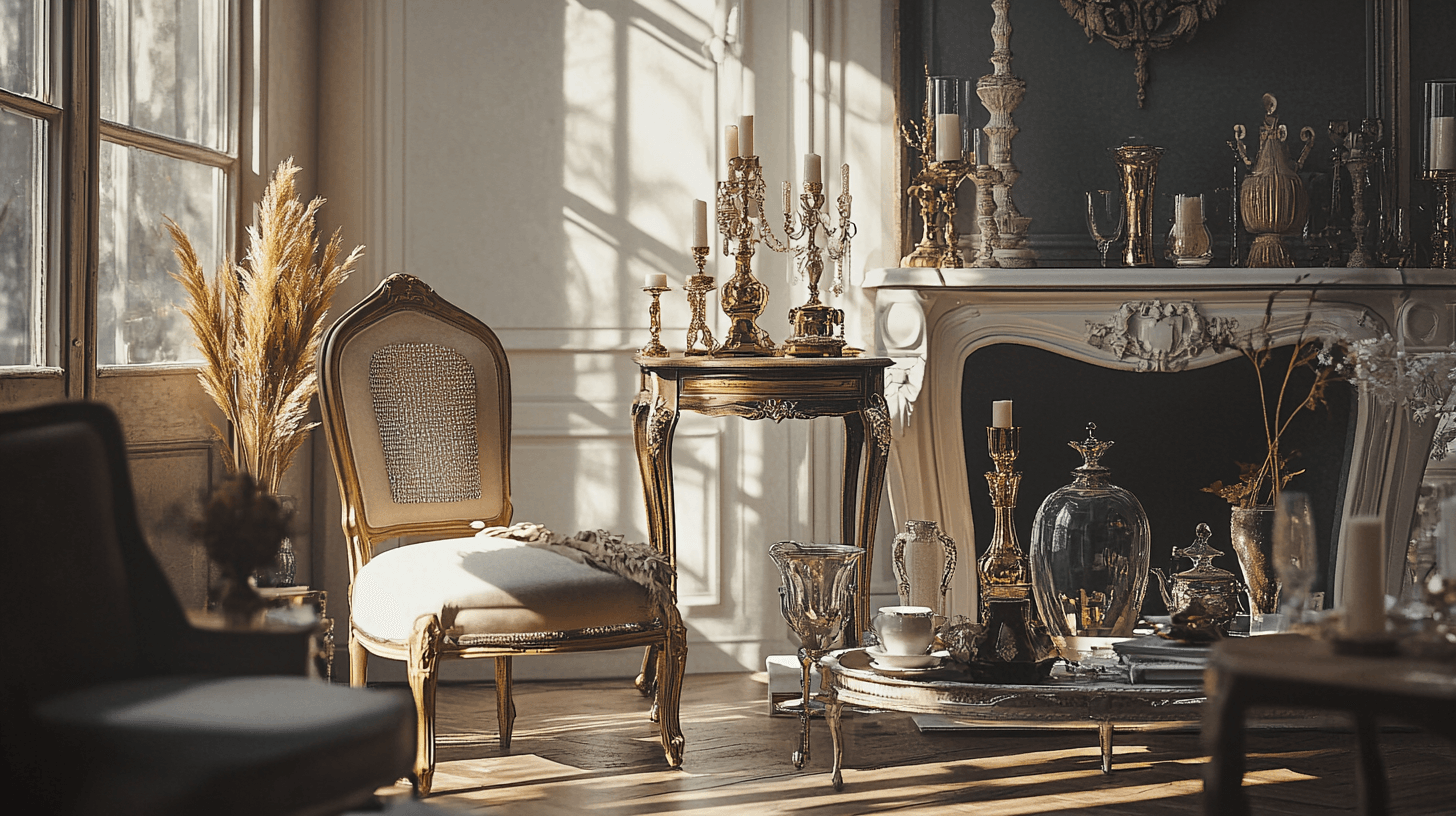 Decoraties voor de Vintage Glam Look