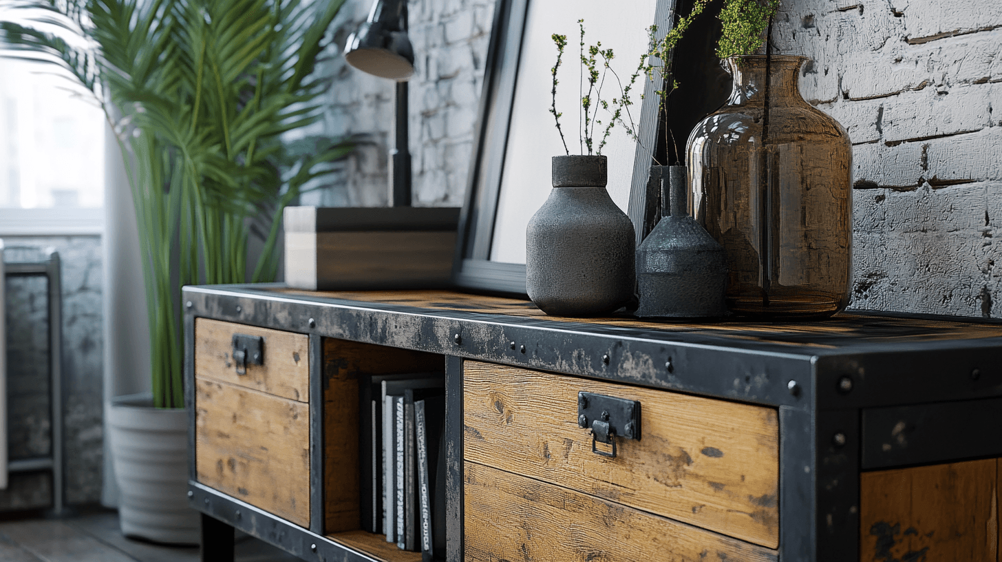 Meubels in loftstijl: functionaliteit ontmoet design