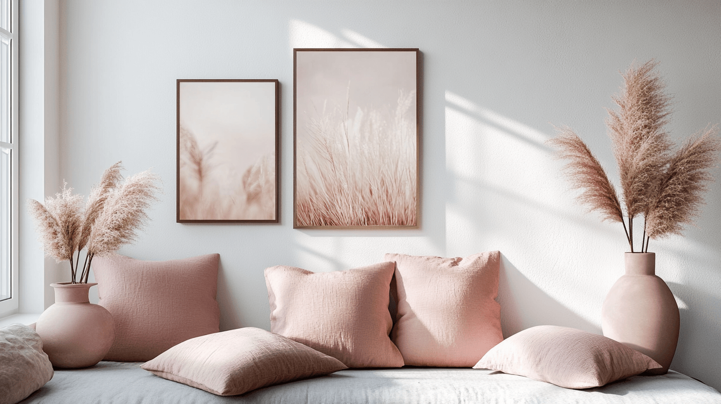 Decoratie in Soft Pink: Zachte details voor een harmonieuze sfeer