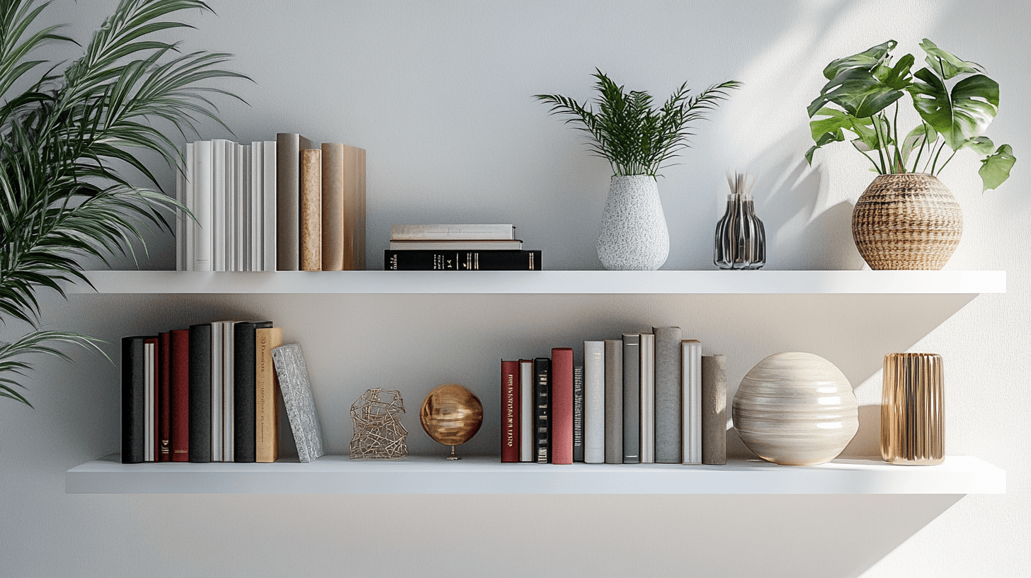 Decoratieve objecten en persoonlijke accenten aanbrengen