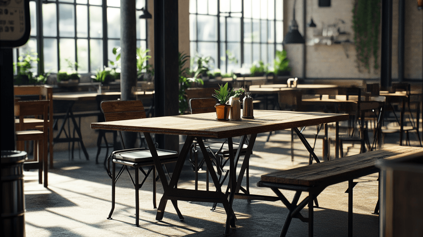 Meubels in industriële stijl: functionaliteit ontmoet design