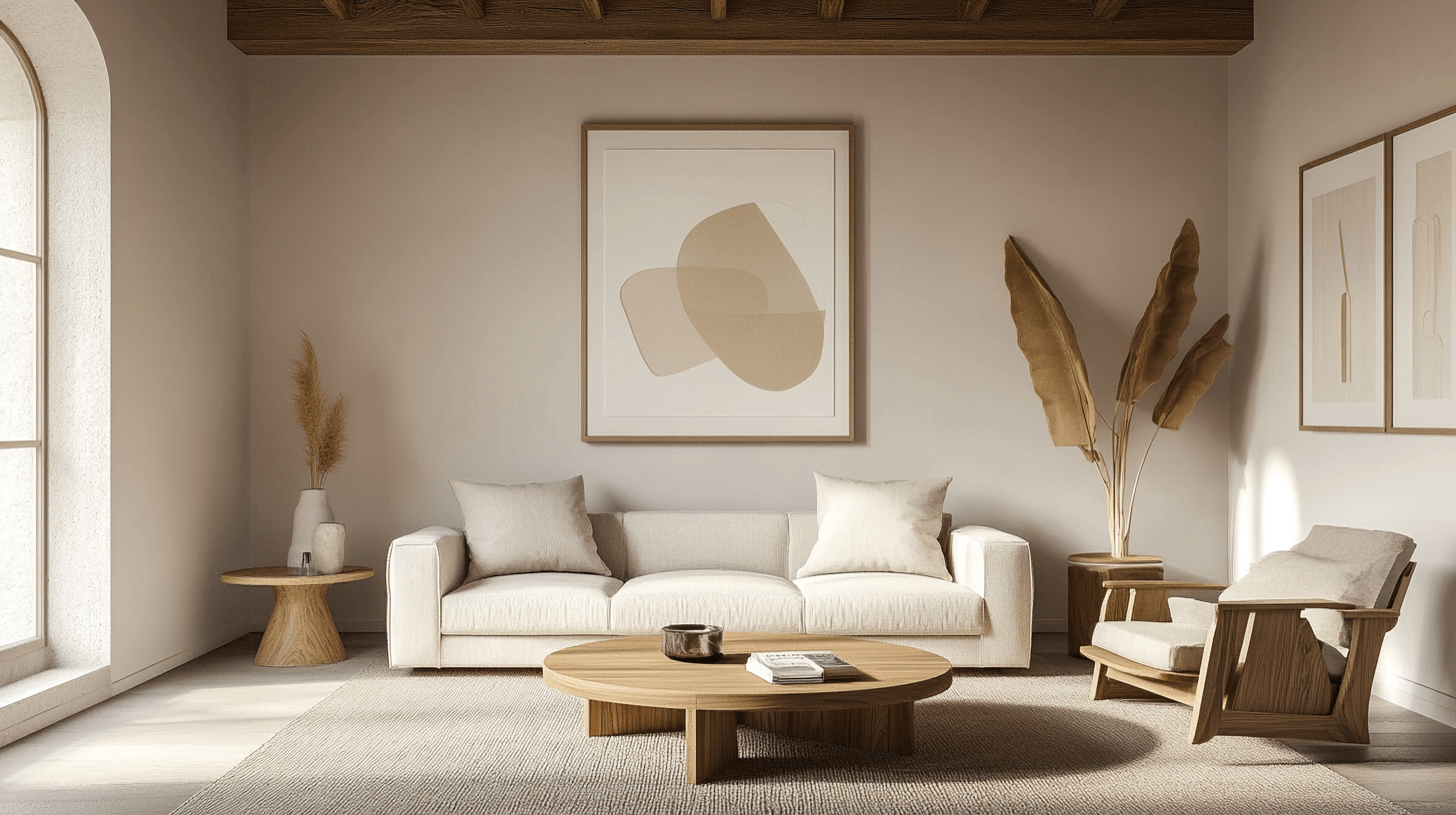 Decoratie in minimalistische stijl
