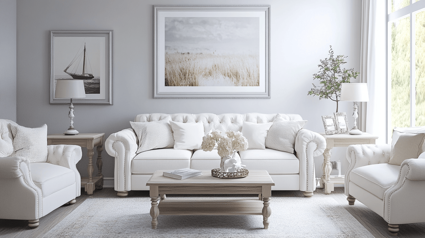 Meubels en decoraties die bij wit passen