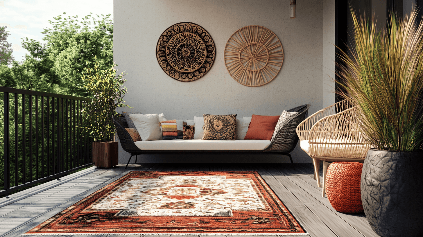 Stijlvolle ontwerptips met outdoor-tapijten