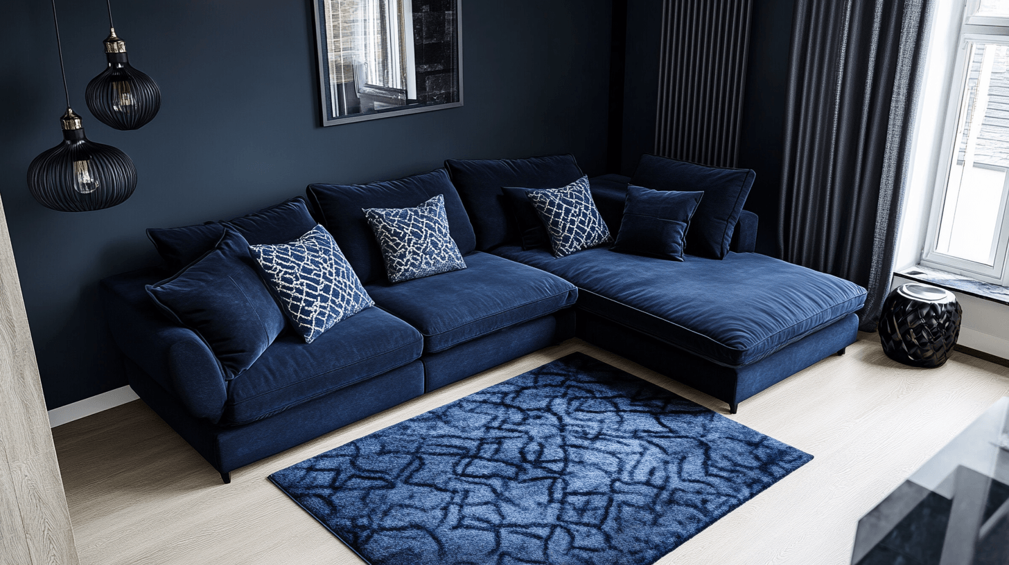 Donkerblauwe accenten: Cool en rustgevend tegelijk