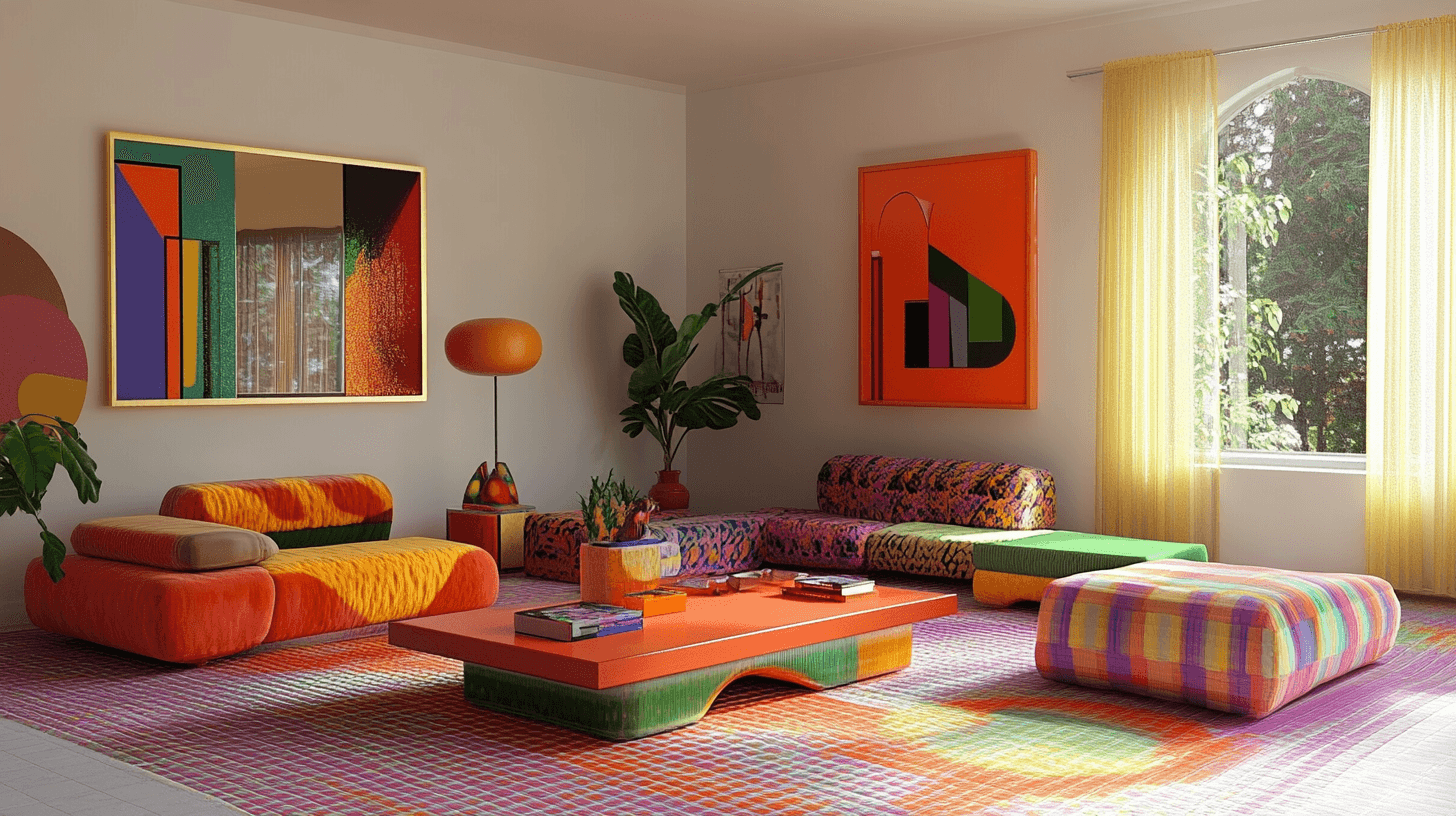 Retro-look van de jaren 90: De comeback van het kleurrijke design