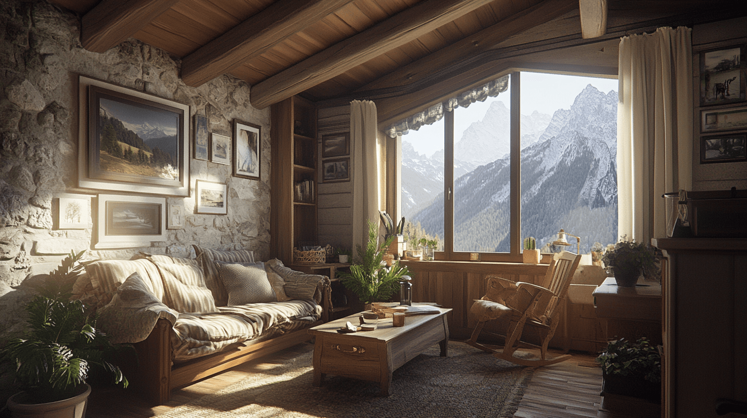 Woonstijlen voor de perfecte Mountain Lodge