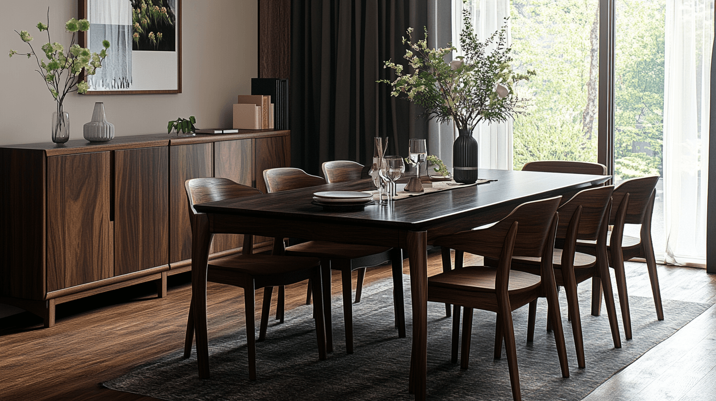 Meubels van donker hout: De basis voor jouw eetkamer