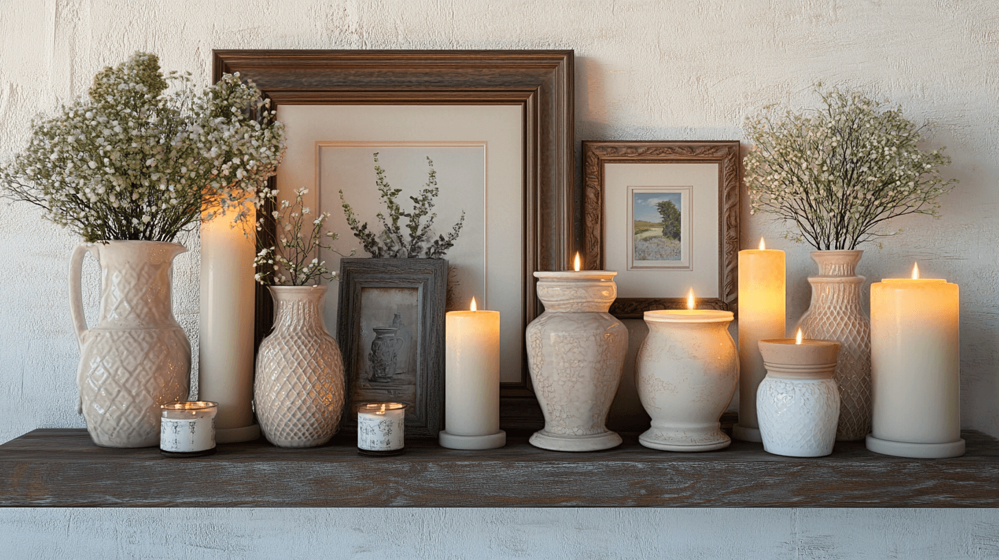 Decoratie in vintage cottage-stijl