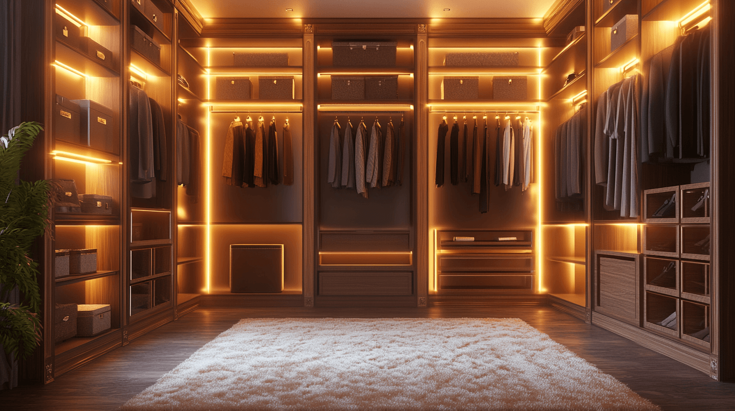 Inloopkast: Luxe en organisatie in de slaapkamer