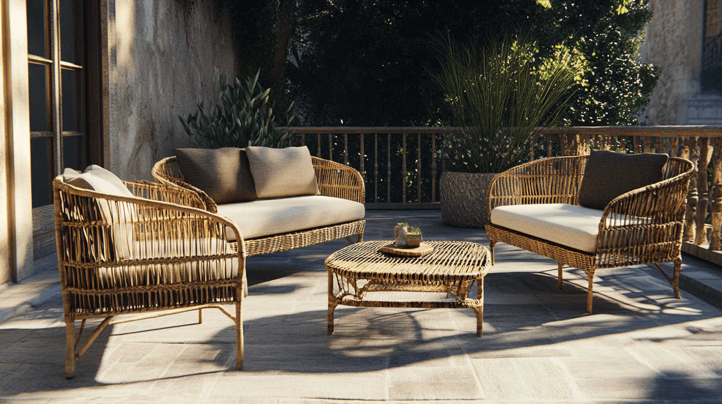 De beste materialen voor outdoor-loungemeubels