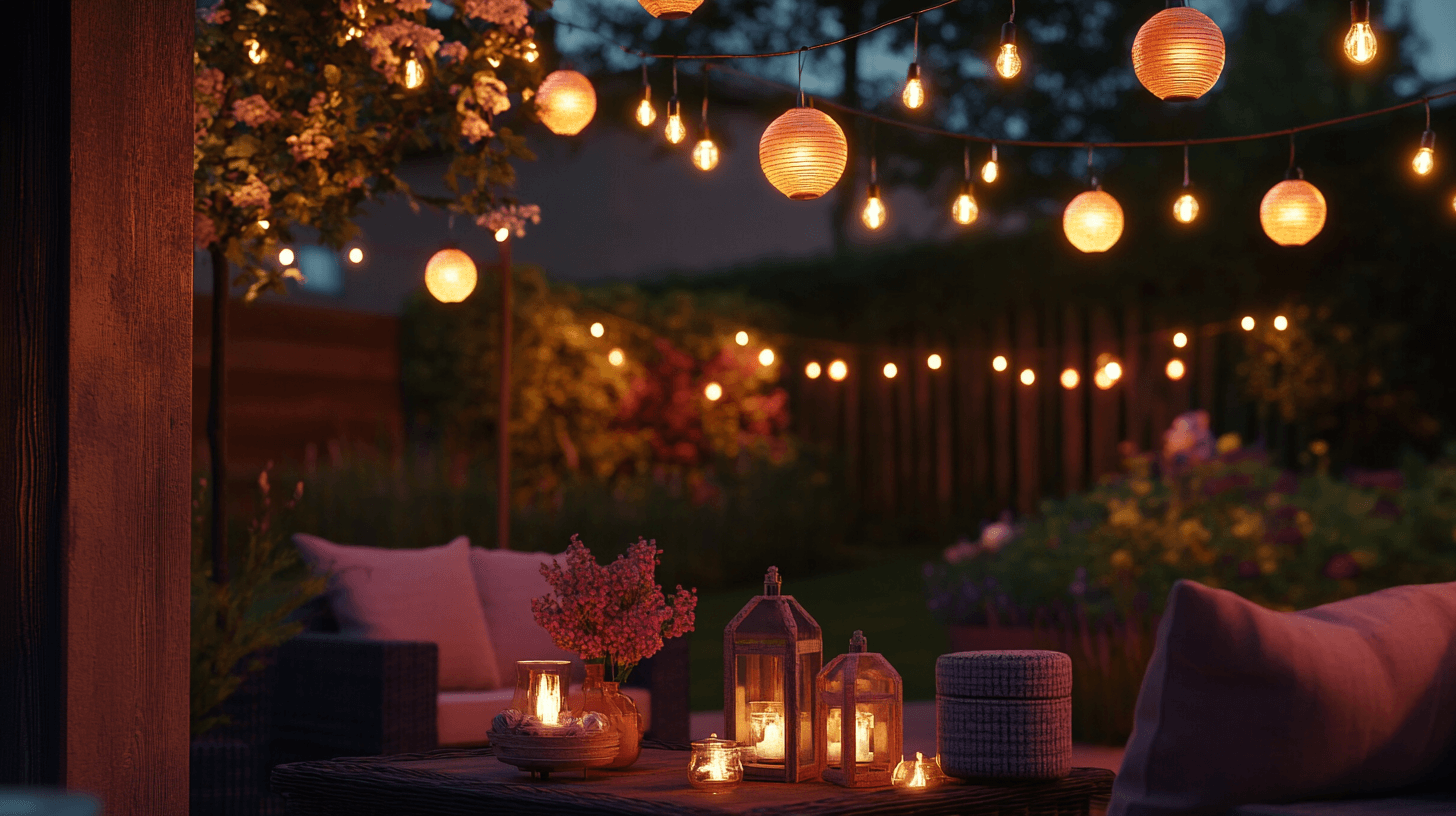 Verlichting voor buitenfeestjes: Perfecte lichtsfeer voor feesten