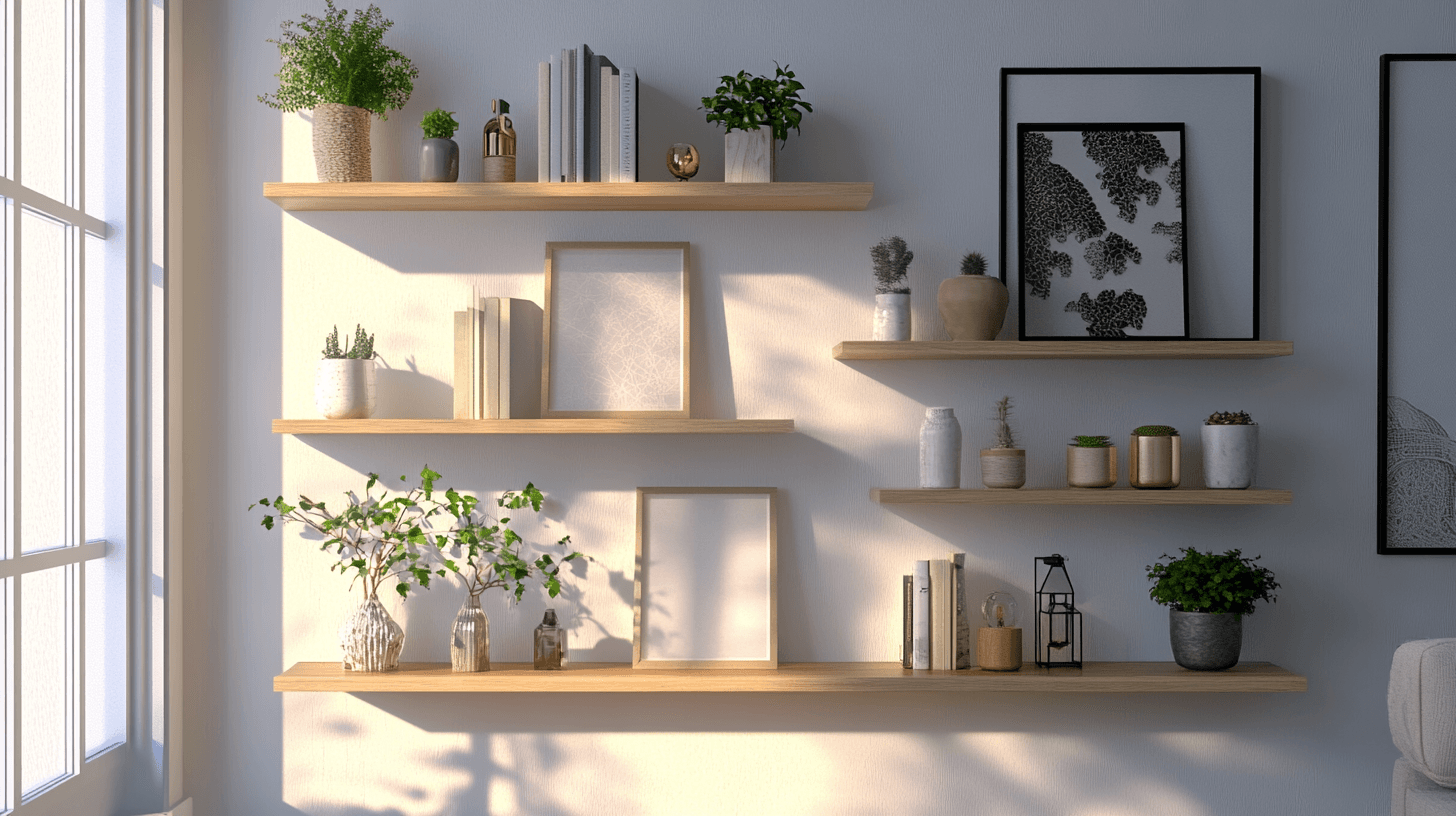 Tips voor het kiezen en rangschikken van wandplanken