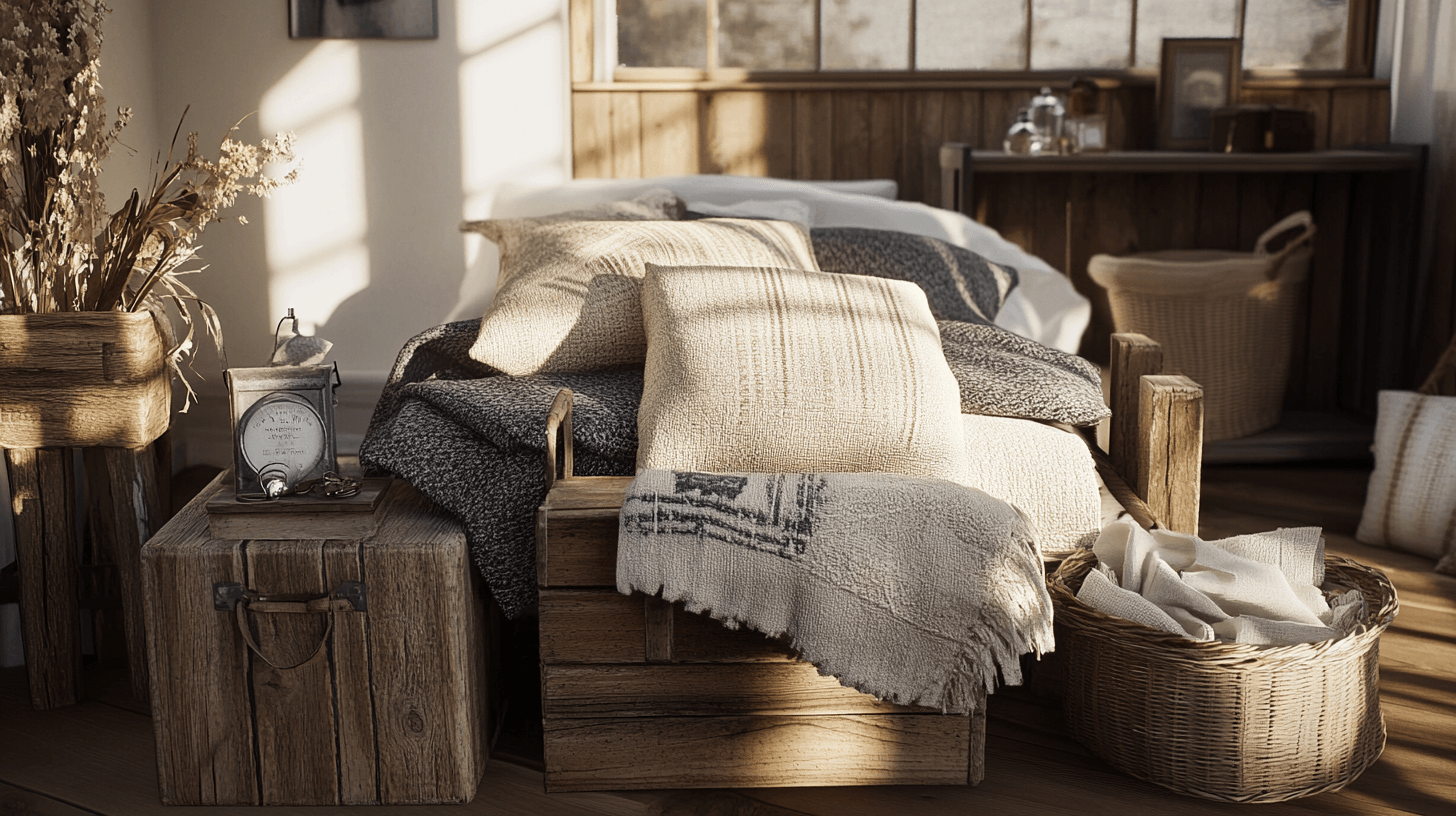 Decoratieve elementen voor de rustieke chic