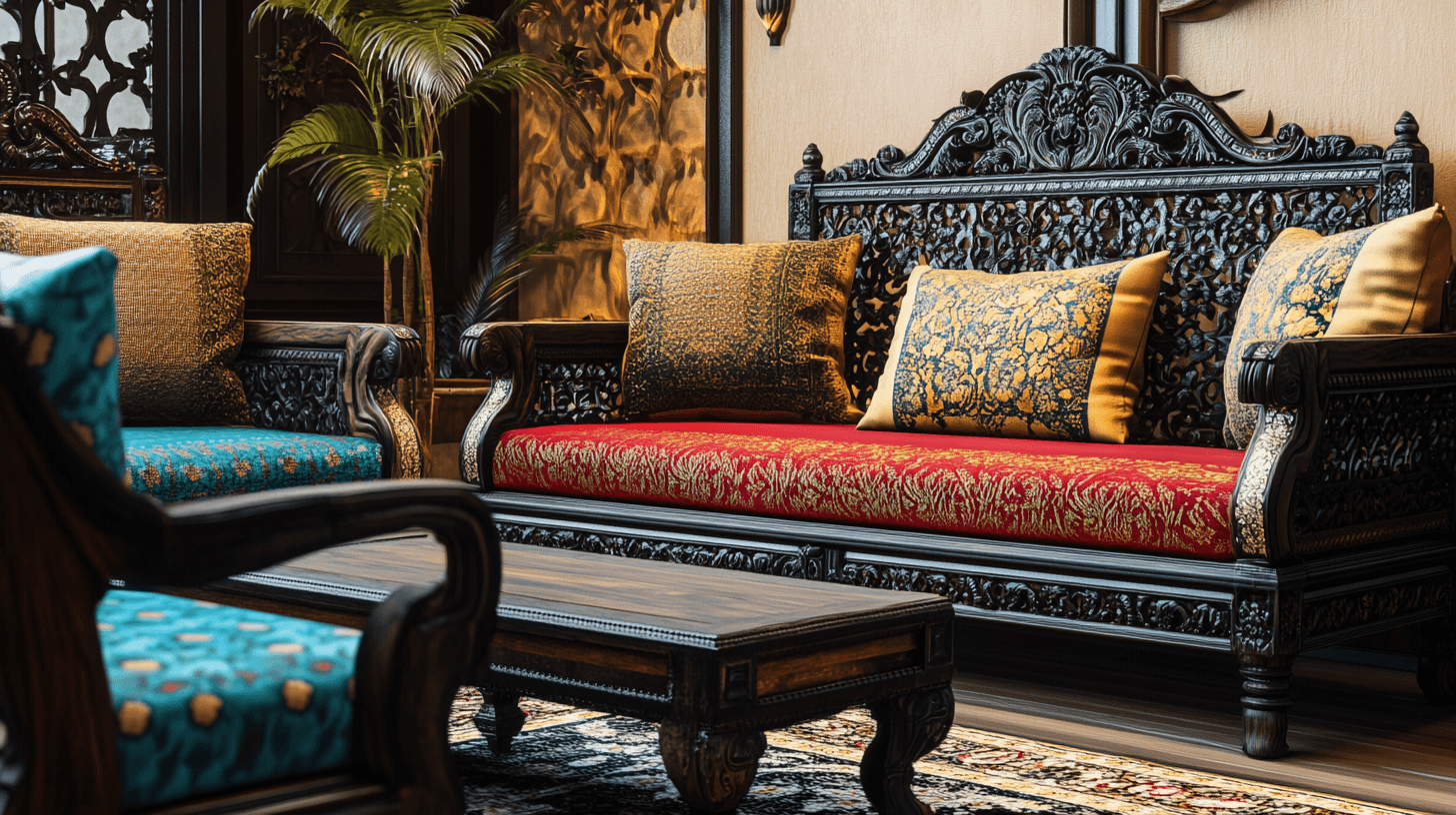 Meubels in Indian Ethno Chic: Traditie ontmoet Moderne