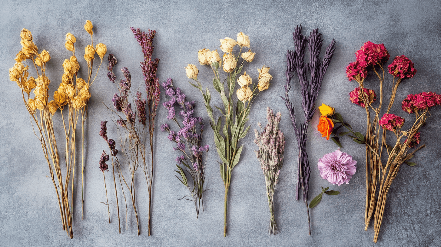 De diversiteit van droogbloemen: Welke bloemen zijn geschikt?
