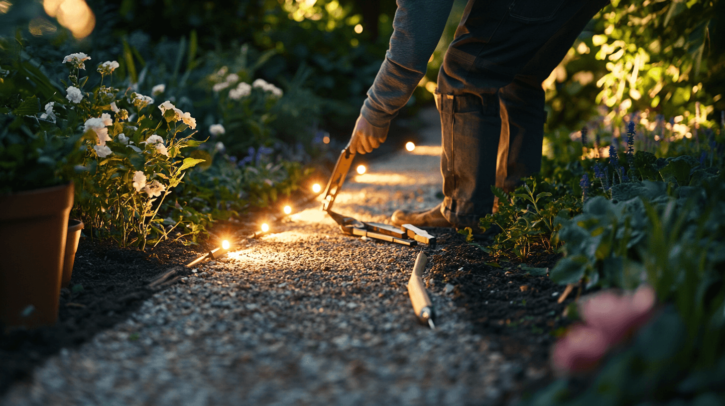 Tips voor het installeren van tuinpadverlichting
