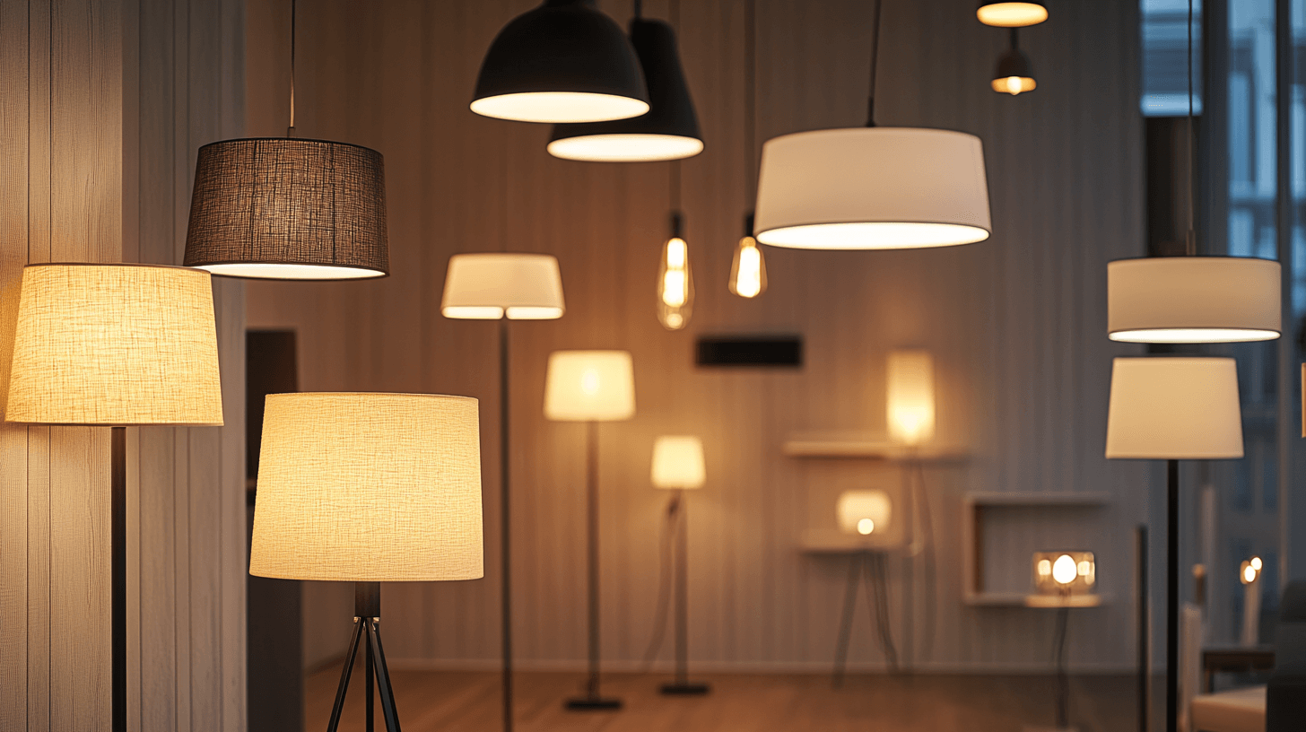 Verschillende soorten staande lampen en hun functies