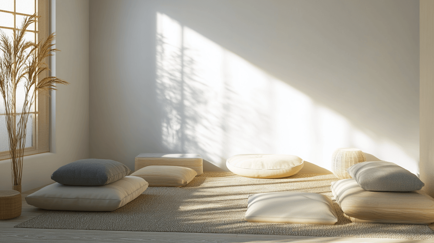 Meubels voor meditatieve ruimtes