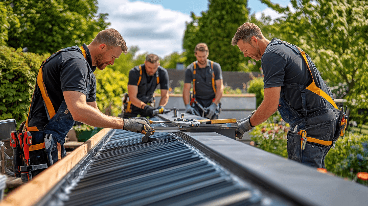 Installatie en onderhoud van terrasoverkappingen