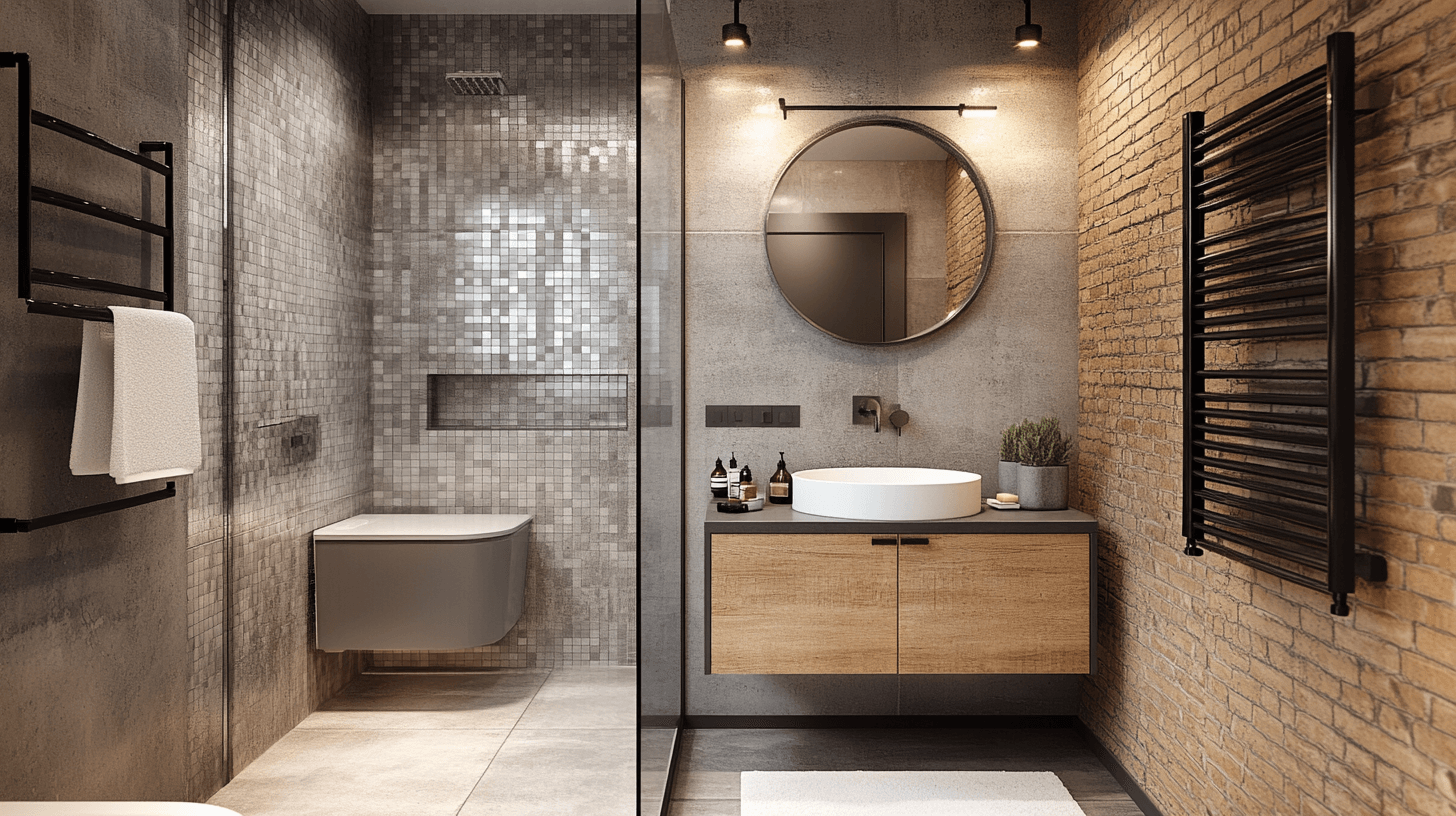 Industriële badkamer: De charme van de loft-stijl