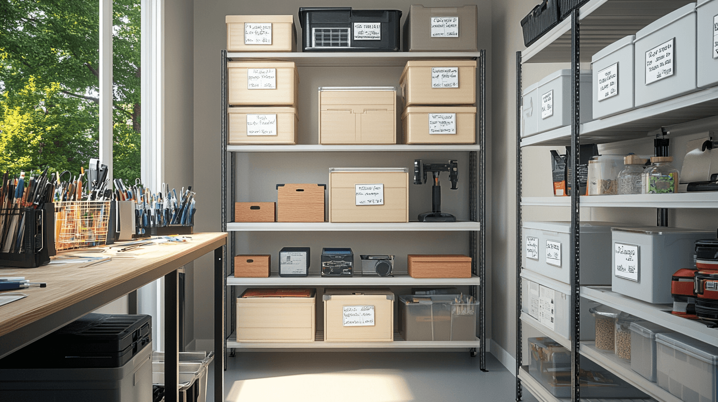 Organisatie in de hobbyruimte: Efficiëntie door orde