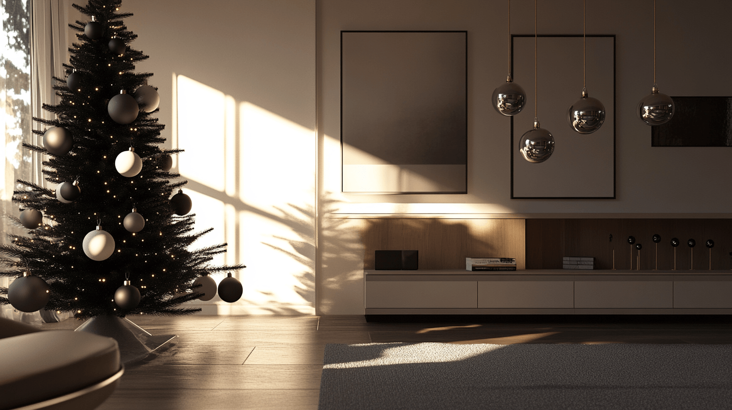 Moderne kerstdecoratie: minimalisme ontmoet elegantie