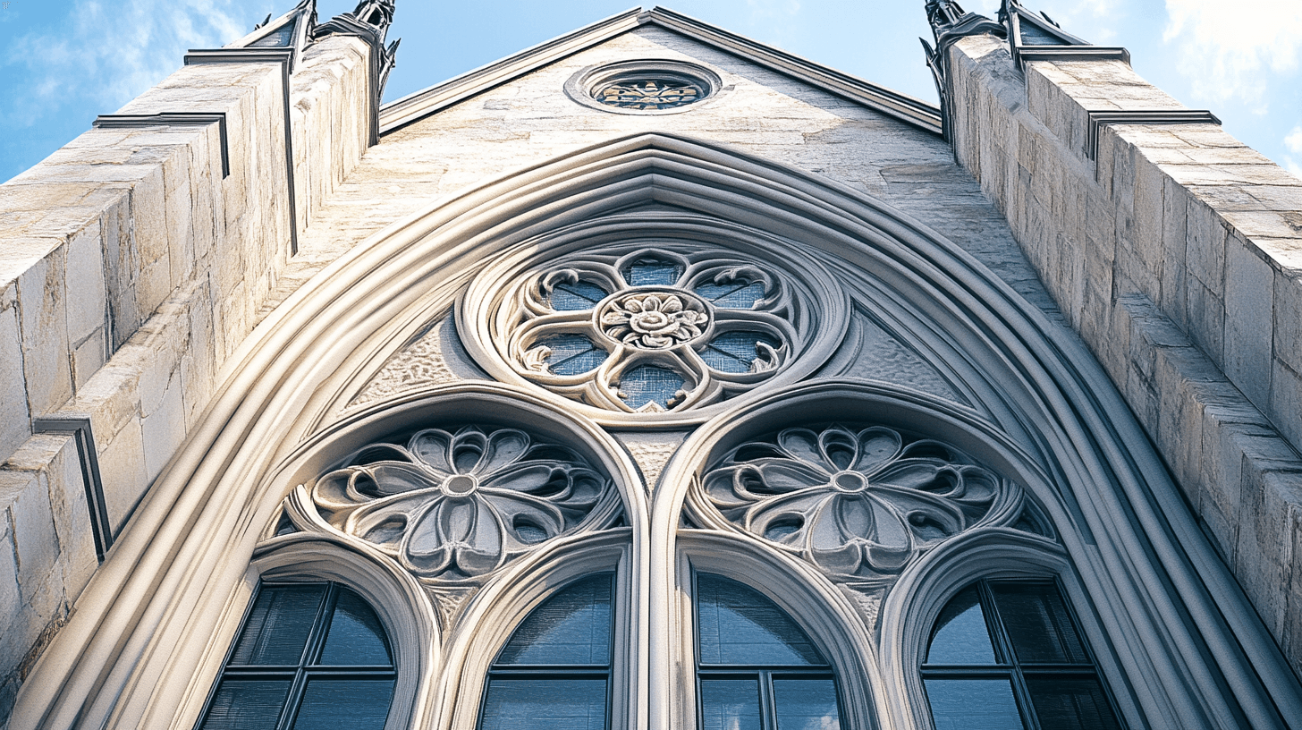 Architectonische kenmerken van de Gothic Revival
