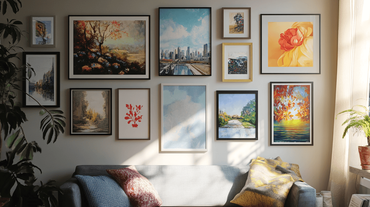 Kunstzinnige afbeeldingen en schilderijen
