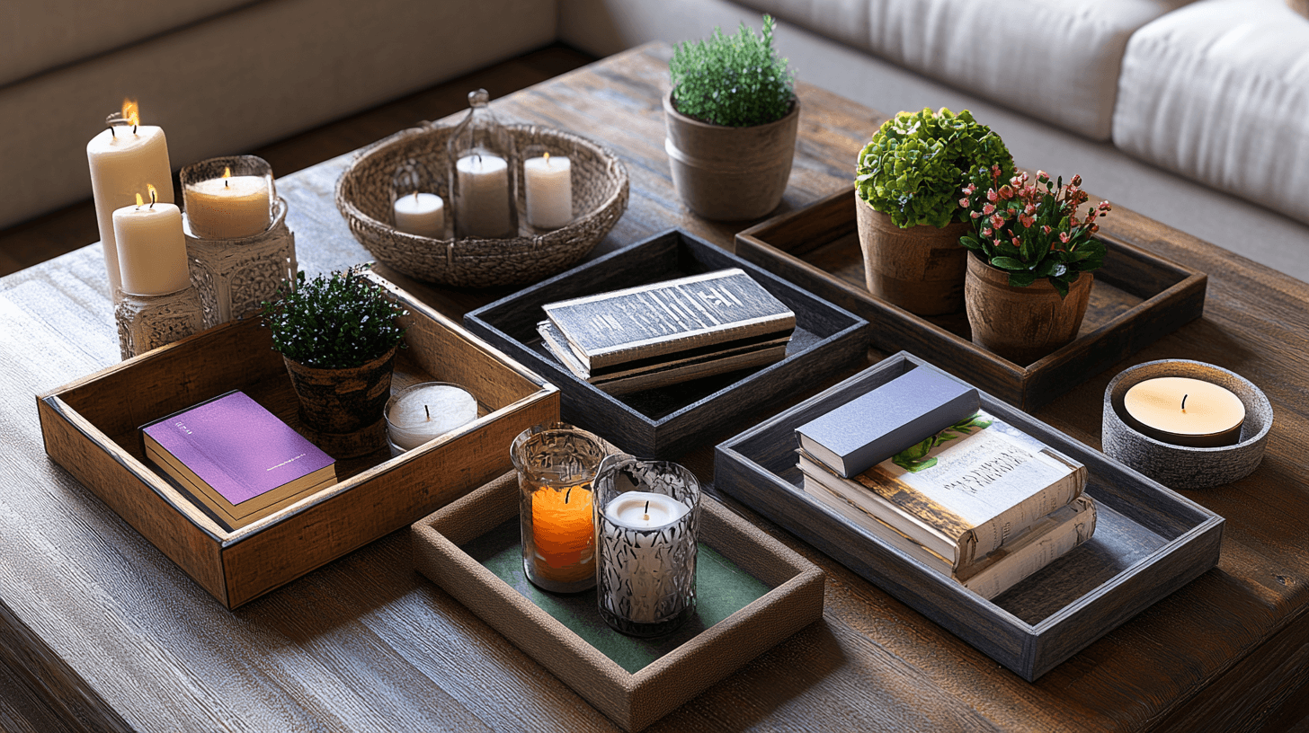 Veelzijdige gebruiksmogelijkheden van decoratieve dienbladen