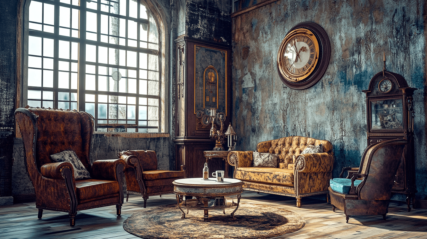 Meubels in Steampunk-stijl: Functionaliteit ontmoet Nostalgie