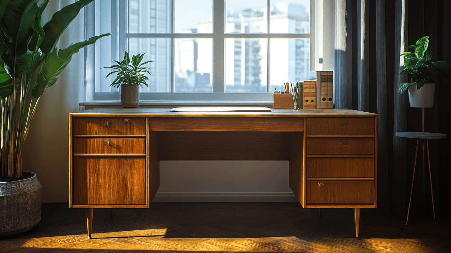 Vintage-Design-bureaus: Nostalgie ontmoet functionaliteit