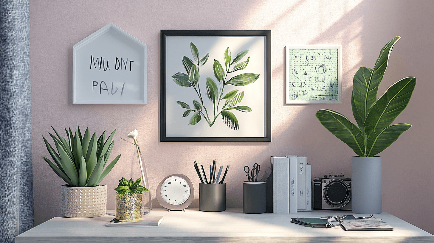Inspirerende decoratie voor kleine home-offices
