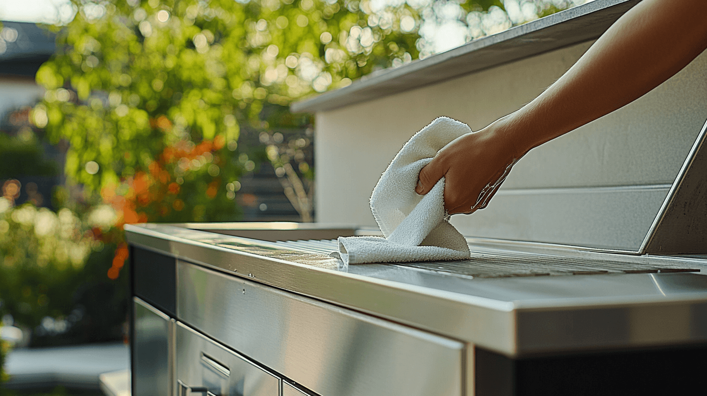 Onderhoud en verzorging van je buitenkeuken