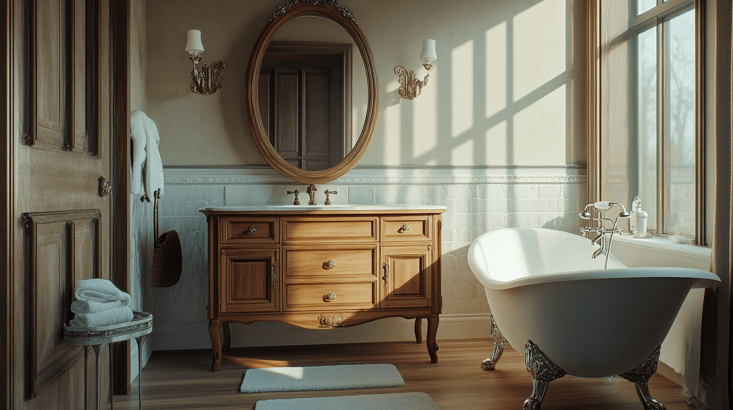 Meubels in vintage-stijl: De basis voor je badkamer