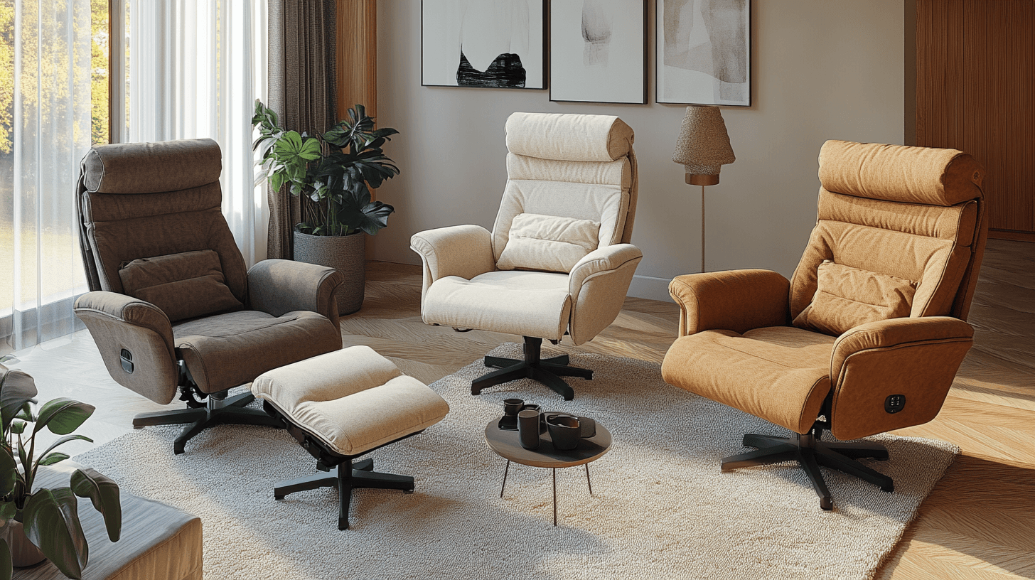 Materialen en onderhoud van relaxfauteuils