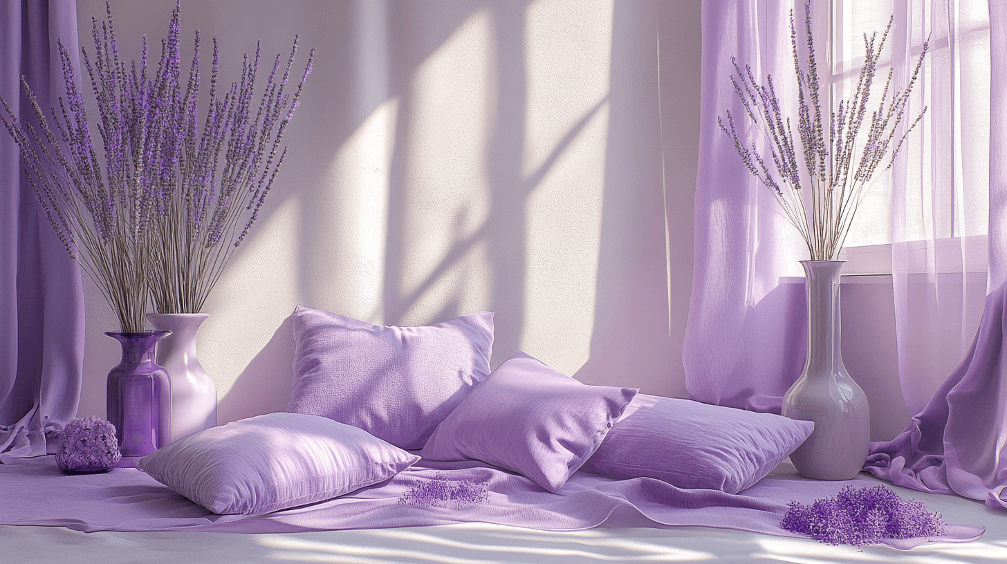 Decoratie in lavendelkleur: Accenten zetten voor meer gezelligheid