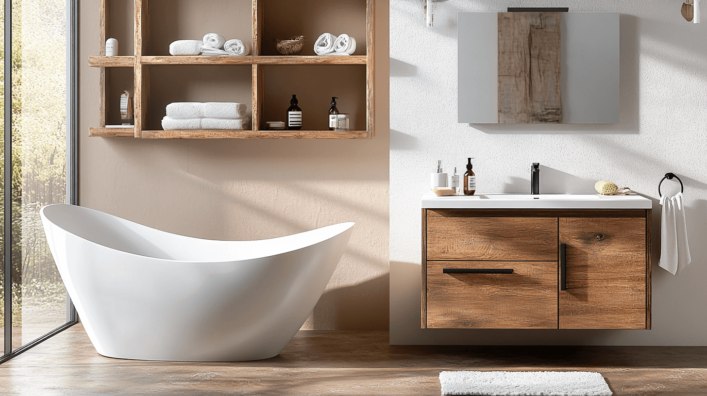 Meubels voor de perfecte wellness-badkamer