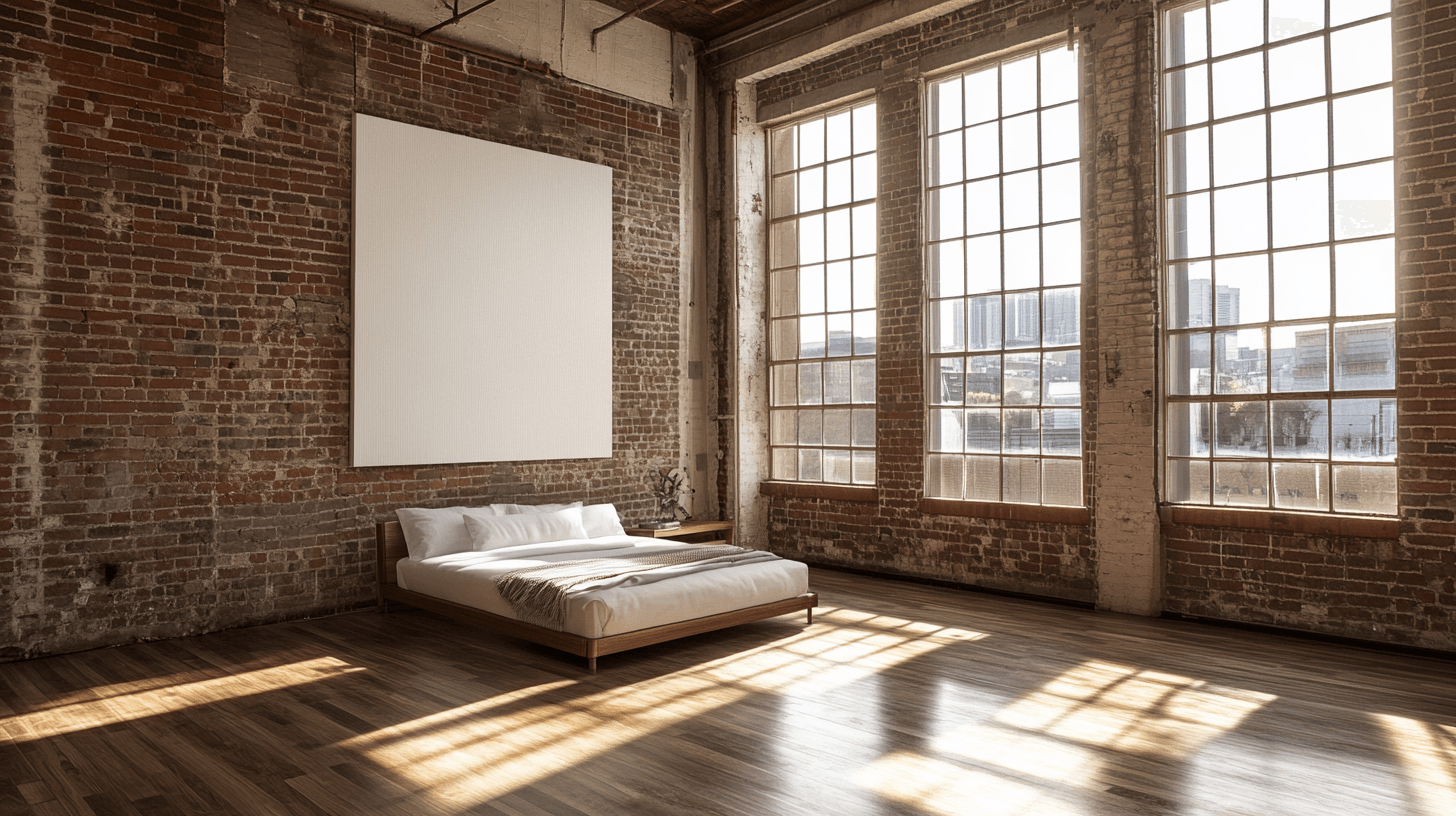 Meubels voor de loft-slaapkamer