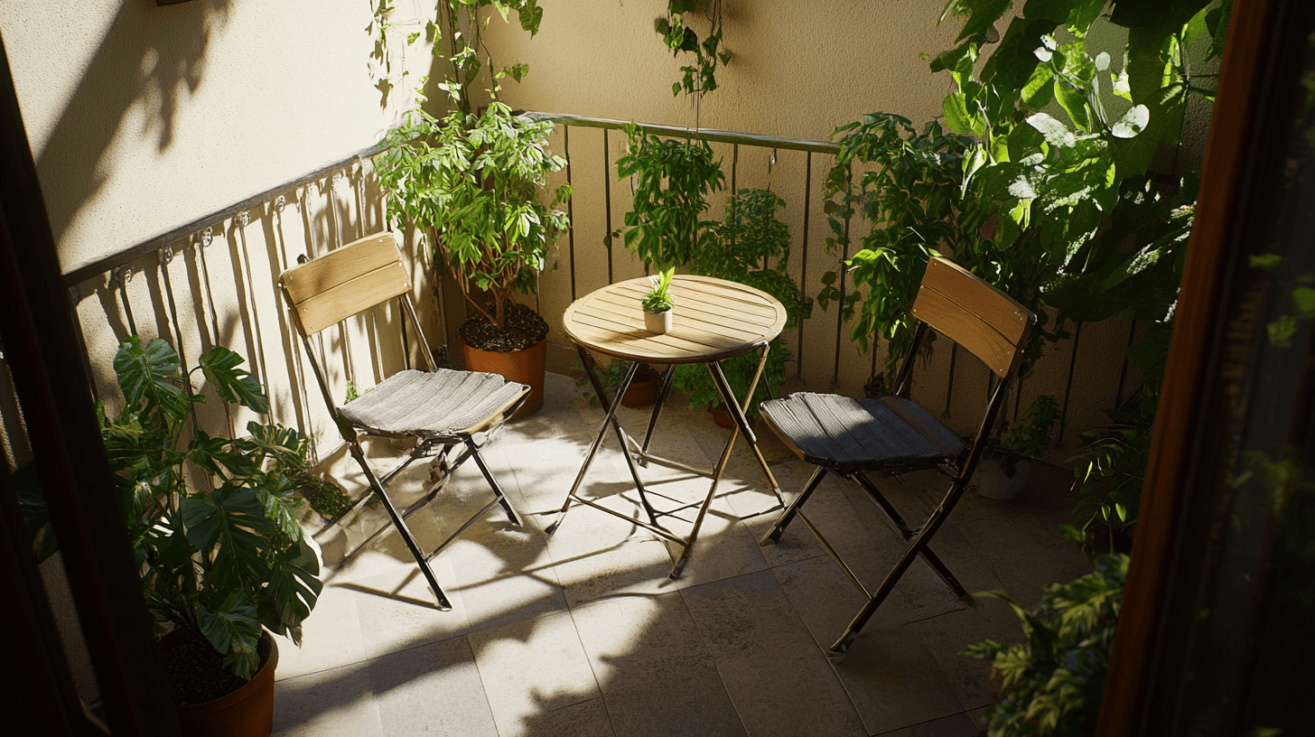 Buitenmeubels voor het balkon: Flexibel en ruimtebesparend