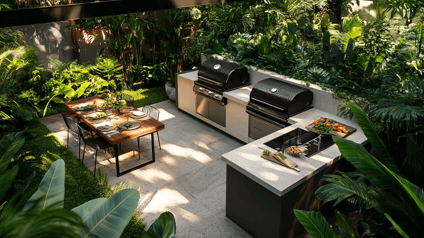 Buitenkeuken: Koken en grillen in de buitenlucht