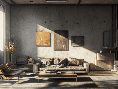 Beton als designelement: de industriële look voor je huis