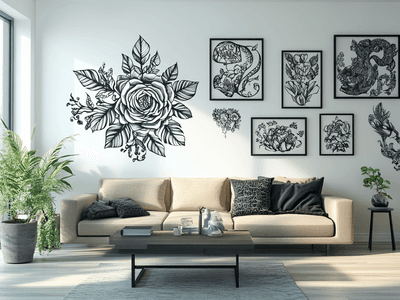 Muurstickers: Creatieve ontwerpmogelijkheden voor muren