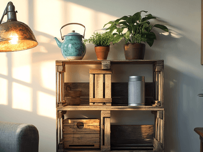 Upcycling-decoratie: Van oude dingen nieuwe schatten maken