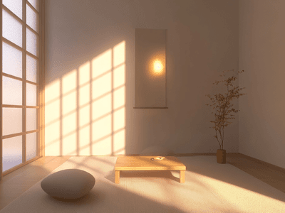 Zen Minimalisme: Rust en Reductie in de Ruimte