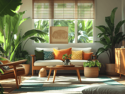 Tropisch Modern: Tropische accenten in modern design